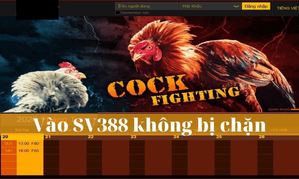 Hướng Dẫn Đăng Nhập vào sv388